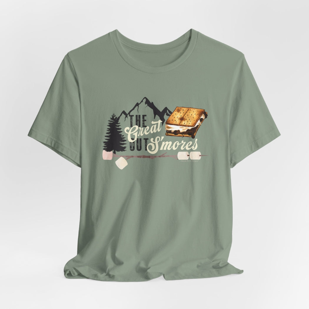 TS-009 S'mores Outdoors Graphic T-Shirt - Wholesale