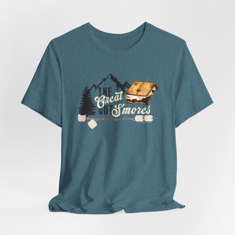 TS-009 S'mores Outdoors Graphic T-Shirt - Wholesale