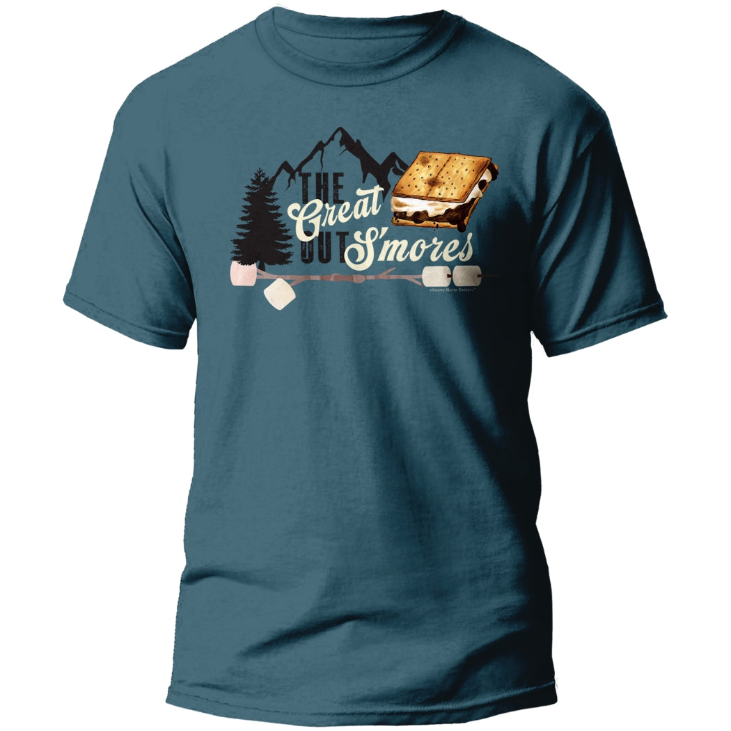 TS-009 S'mores Outdoors Graphic T-Shirt - Wholesale