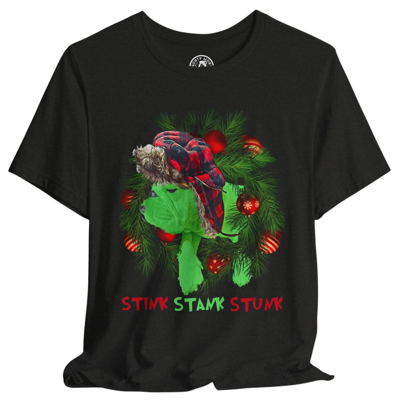 Stink Stank Stunk – Funny Bulldog Grinch Christmas Shirt