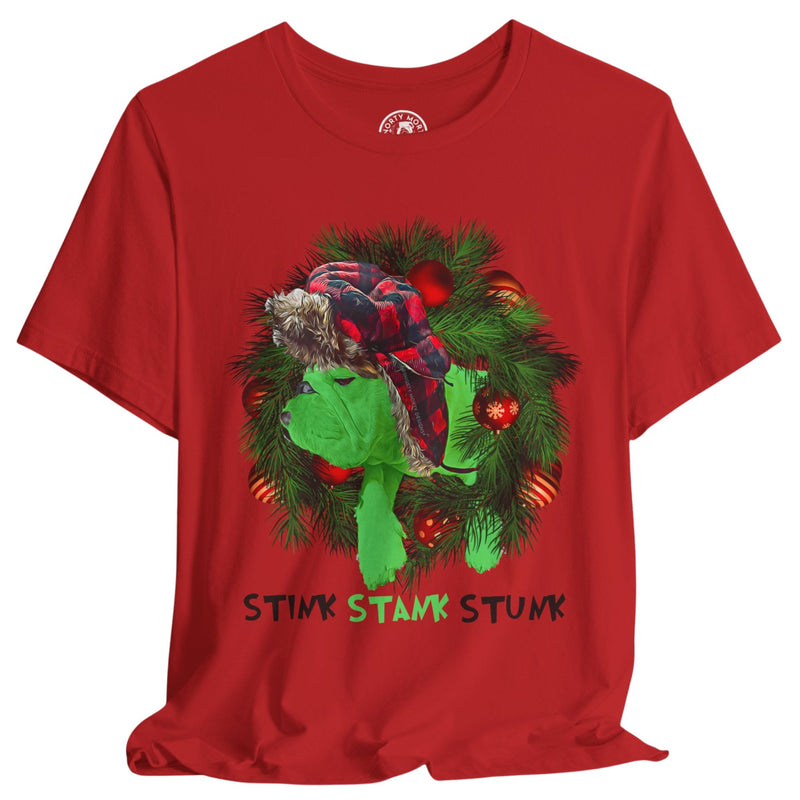Stink Stank Stunk – Funny Bulldog Grinch Christmas Shirt