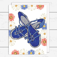 Summer Sandal Card