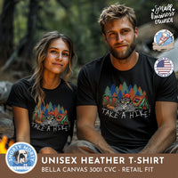 Take a Hike Shirt – Funny Hiking Raccoon Trail Tee