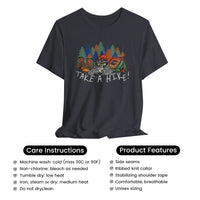 Take a Hike Shirt – Funny Hiking Raccoon Trail Tee