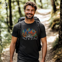 Take a Hike Shirt – Funny Hiking Raccoon Trail Tee