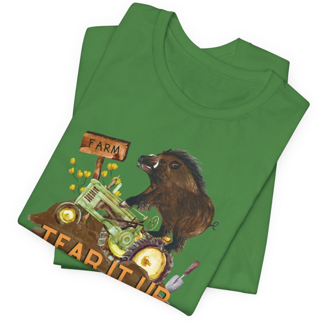 TS-007 Tear It Up Farm Hog Graphic T-Shirt - Wholesale