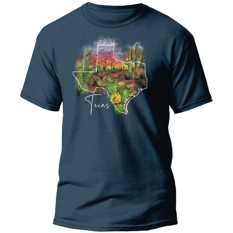 Texas Desert Graphic T-Shirt