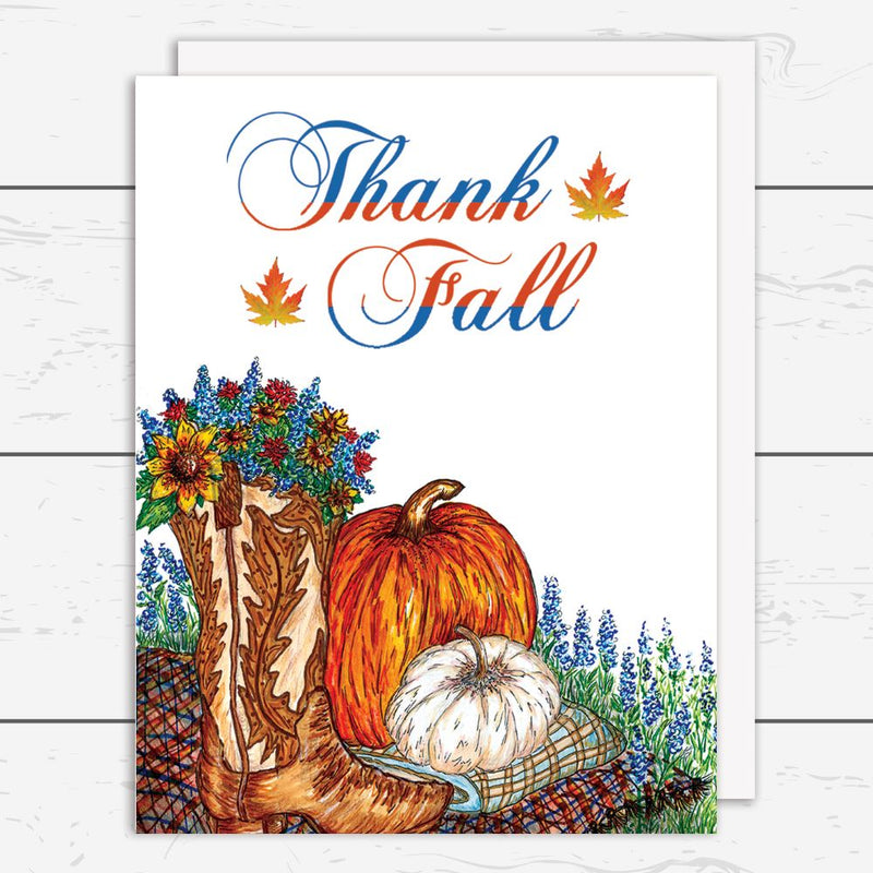 THX-003 Thank-Fall Card- Wholesale