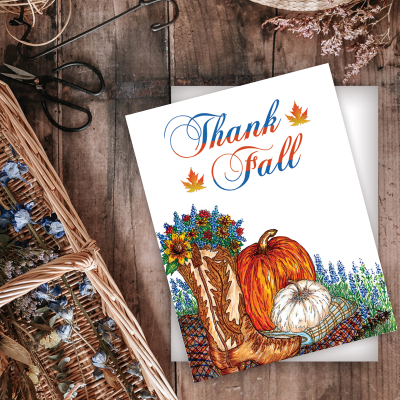 Thank-Fall Card