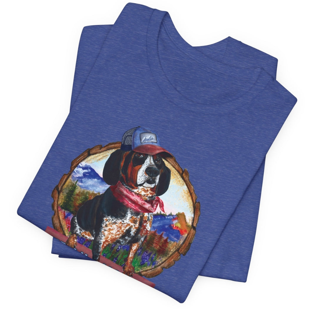 TS-004 Trail Hound Graphic T-Shirt - Wholesale