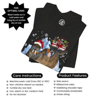 Balanced Diet Walrus Christmas Shirt – Funny Holiday Milk & Cookies Shirt