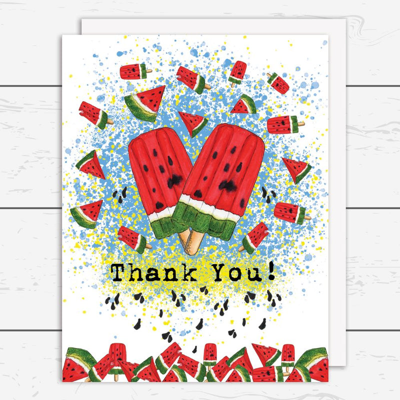 Watermelon Thank You Card