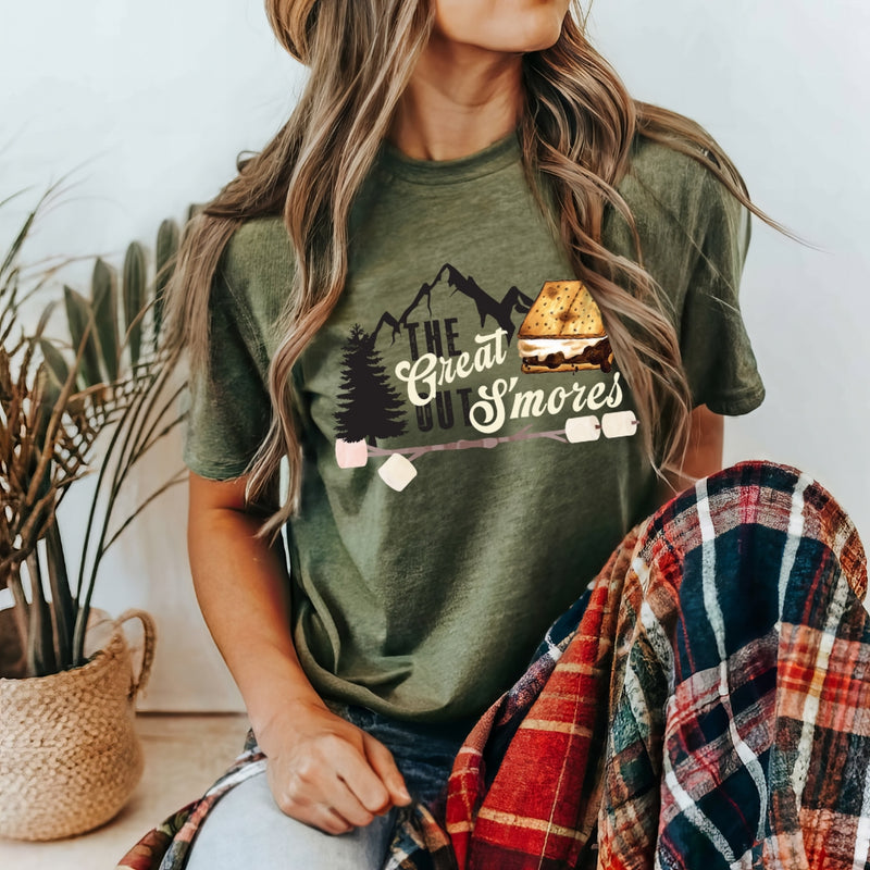 S'mores Outdoors Graphic T-Shirt