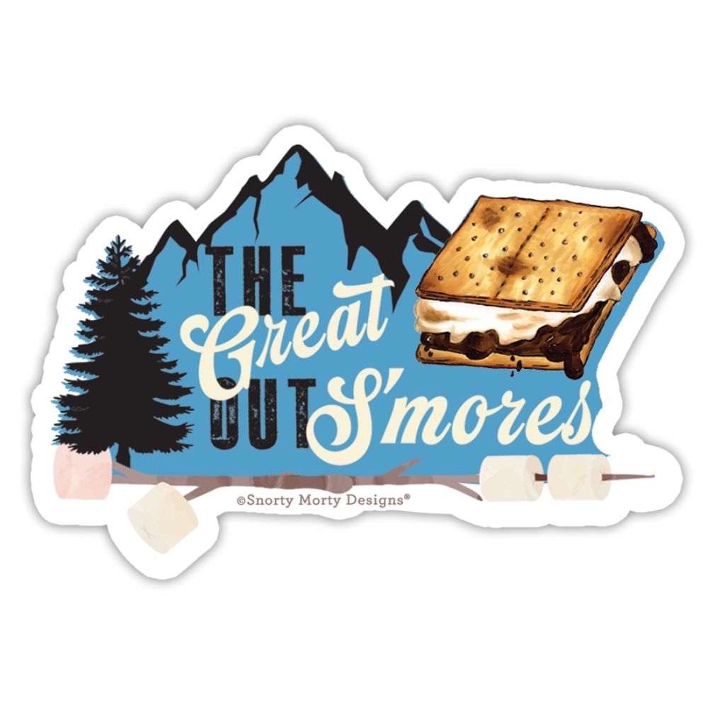 Great Out Smores Sticker_01