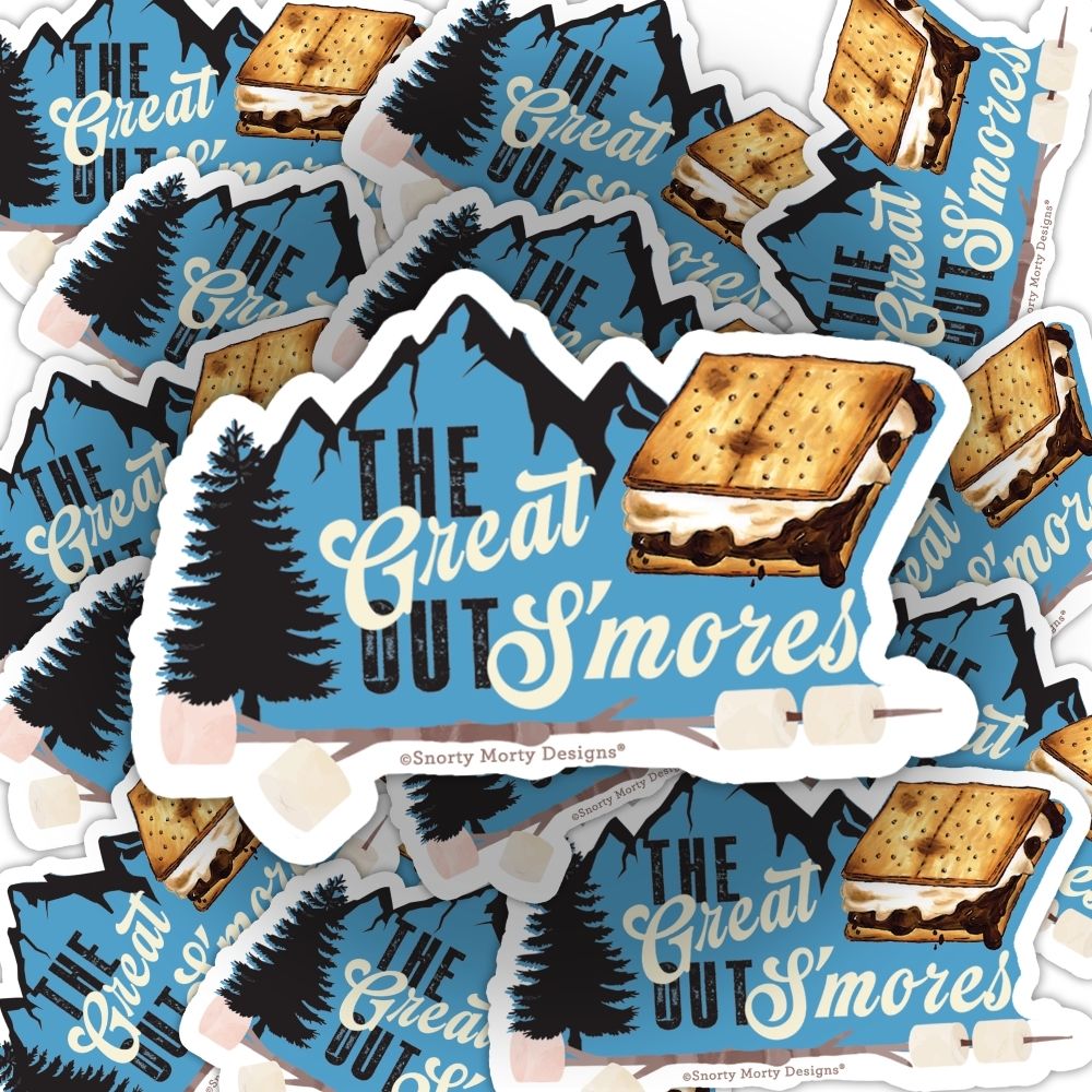 Great Out Smores Sticker_02