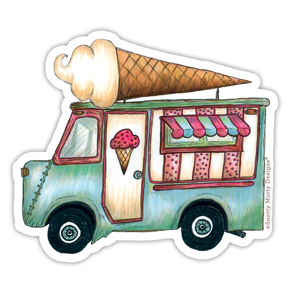 Ice Cream Truck sticker_01