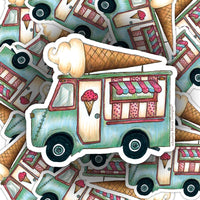 Ice Cream Truck sticker_02